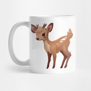 Cute Deer Drawing Mug